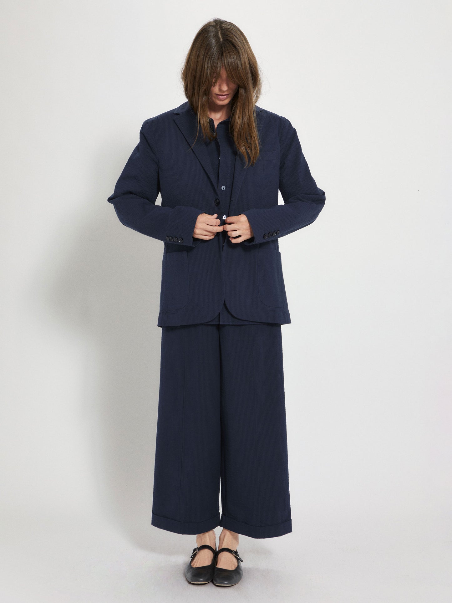 SUZIE KONDI X EDDIE STERN COTTON BLAZER