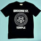 Ramones Black Tee with White Ink