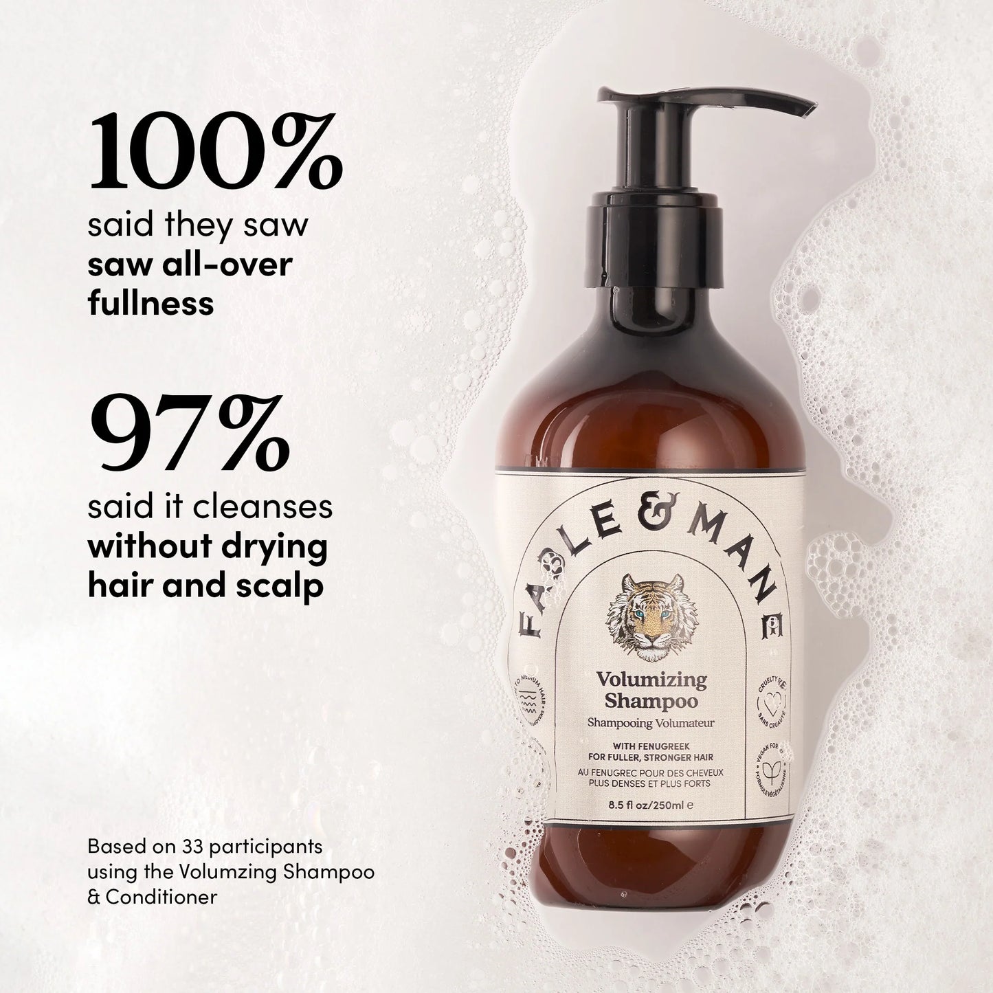 Fable & Mane Volumizing shampoo