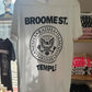 Ramones White Tee with Black Ink