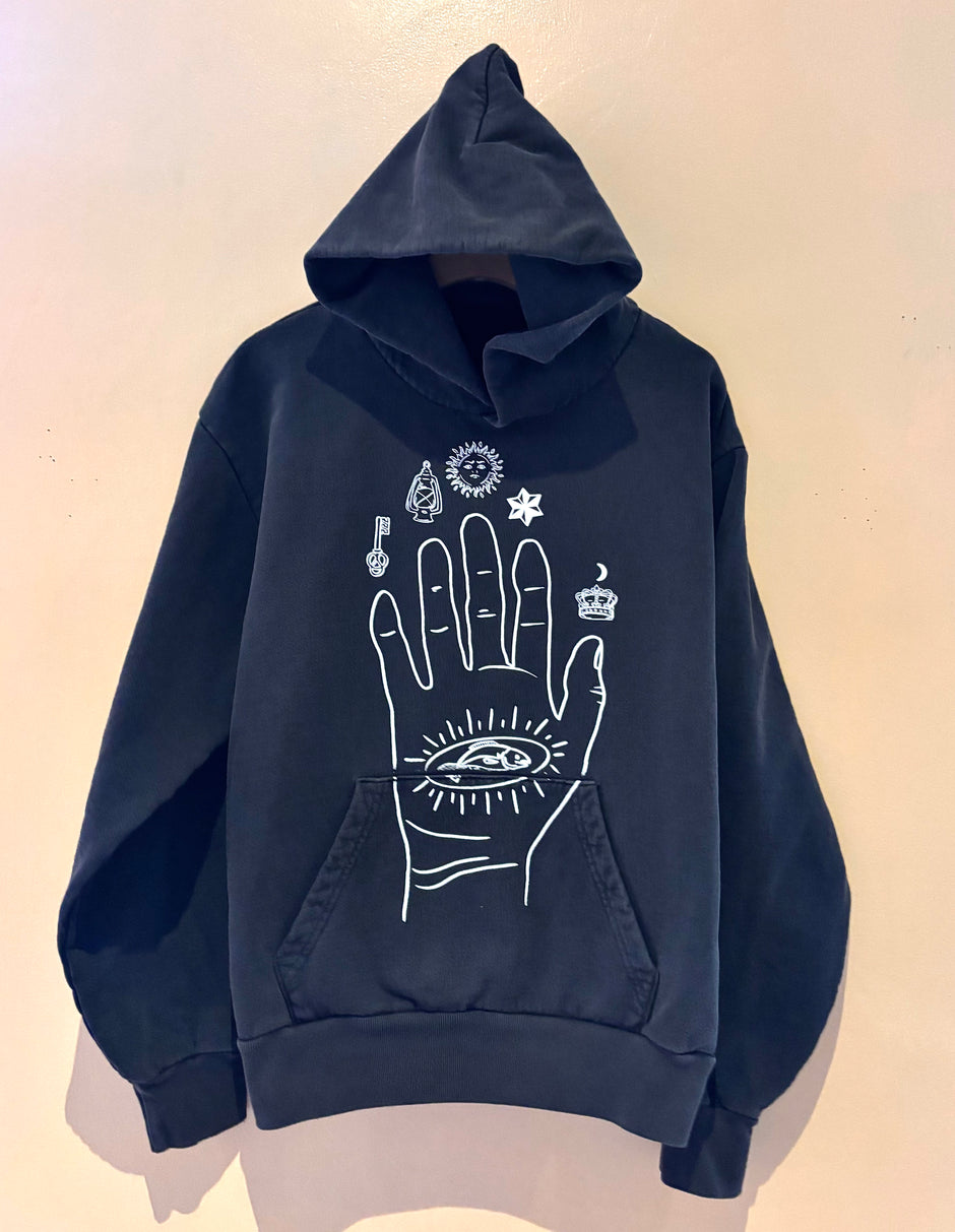 The Philosopher's Hand Hoodie- BSY X R. Swiader